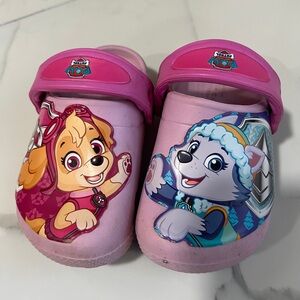 Paw Patrol Pink Kids Clogs
